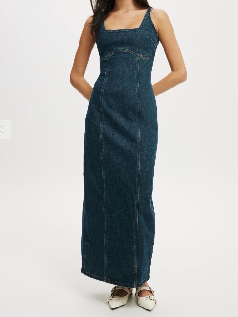 Cotton On Sloan Denim Maxi Dress